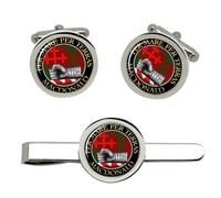 Macdonald Di Sleat Clan Scozzese Gemelli E Fermacravatta Set