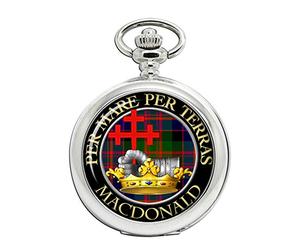 Macdonald of Sleat Scottish Clan Crest Full Hunter Orologio da tasca