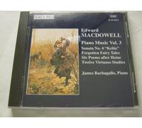 James Barbagall Macdowell: Piano Sonata No. 4 / 6 Poems / 12 Virtuoso Studi (CD)