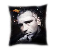 Macedonia Cuscino Personalizzato Stampato di Eros RAMAZZOTTI in Raso Federa con riempimento Interno