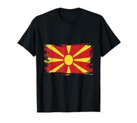 Macedonia del Nord Bandiera Macedone Radici Macedoni Maglietta