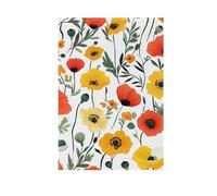 Macedonia del Nord Papavero Bellezza Fiore piccole bandiere all'aperto bandiere all'aperto banner per la decorazione del portico 28x40 double sided