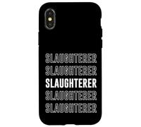 Macellatore Custodia per iPhone X/XS