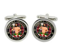 Macfarlane of Arroquhar Gemelli Scozzesi Del Clan In Scatola In Chrome