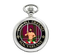MacFarlane - Orologio da tasca con stemma del clan scozzese