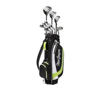 MACGREGOR Cg4000 Steel/Graphite, Cart/Stand Bag, Mens, Right/Left Handed, Golf Package Sets, Set Uomo, Nero/Verde, Taglia Unica