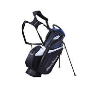 MacGregor MACBAG146 Mactec Hybrid 14 Golf Club Stand Carry Trolley Bag, Golfbag Men's, Negro, taglia unica
