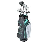 MacGregor ZT1 - Set con trolley da donna, mano sinistra, colore: grafite