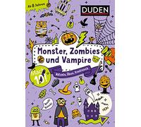 Mach 10! Monster, Zombies und Vampire - Ab 8 Jahren: Rätseln, Üben, Knobeln