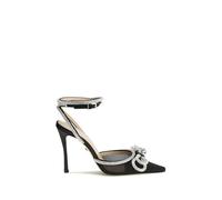 MACH & MACH Black Silk High Heel Pumps - EU36/US6