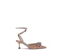 MACH & MACH Double bow silk Pumps - EU40/US10