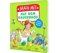 Mach mit auf dem Bauernhof: Ein interaktives Bauernhof-Mitmachbuch für Kinder ab 3 Jahren