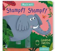 Mach mit! Stampf! Stampf!: Erstes Mitmach-Bilderbuch für Kinder ab 18 Monaten mit lustigen Schiebern