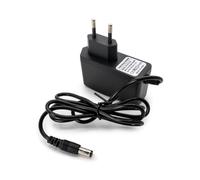 Mach Power Alimentatore 12V 1A per Singola Videocamera, Nero, con Protezione da Cortocircuito e Sovraccarico, Cavo 117 cm, per CCTV e Sistemi di Sicurezza