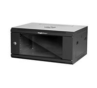 "Mach Power Armadio Rack 19'' con profondit? 45CM, a parete con 4 montanti, laterali removibili, colore Nero (AR-464WB) (4 unit?)"