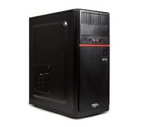 Mach Power Case Office ATX/M-ATX con Alimentatore 500W, 1 USB 3.0 + 2 USB 2.0, Colore Nero, Design Compatto e Professionale per Ufficio e Home PC (IT-OFSC27)