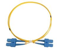 Mach Power Cavo Patch Fibra Ottica SC/SC Duplex SM 9/125 G625D LSZH 1m, Single Mode 2,0mm per Switch e Data Center (LE-FOP-SCUSCUDX9-001)