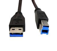 Mach Power Cavo Stampante USB 3.0 AM/BM, Alta Velocità fino a 5 Gbps, Compatibile con Stampanti, Scanner, Hard Disk Esterni, Design Robusto e Affidabile (CV-USB3-011) (3 metri)