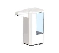 Mach Power Dispenser Automatico 500 ml a Batteria, per Sapone o Gel, Installazione a Parete o da Appoggio, Sensore Touchless, Bianco, Igienico e Senza Contatto (HC-DISP500AUW)