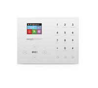 Mach Power Kit Centrale di Allarme Touch 32 Zone Wireless + 8 Zone Filari, GSM/GPRS/Wi-Fi, Display Touch, Supporto RFID, Antifurto Casa e Ufficio, Controllo Remoto da App (AS-TPCW-040)