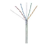 Mach Power Matassa Cavo di Rete Lan Ethernet Categoria 5E U/UTP 24AWG 305 metri, Core in CCA e Guina in PVC Grigio, Connessione Internet Veloce 1Gbps 100MHz, Pratico Box in Cartone (CM-001-CPR)