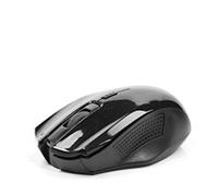 Mach Power MO-W-Q4-B Mouse Wireless con Ricevitore USB, 2.4 GHz, Nero
