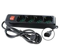 Mach Power MP-SL3004-IEC Multipresa 4 posti ups, Bianco