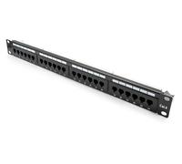 "Mach Power Pannello Patch per Armadio Rack e ? Compatibile con Moduli Keystone ? Installazione Facile ? Perfetta Gestione dei Cavi UTP Cat.6 per Rack 19""