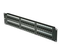 Mach Power PATCH PANEL 48 PORTE RJ45 UTP CAT. 6 RACK 19 - NERO