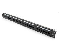 PATCH PANEL 24 PORTE RJ45 UTP CAT. 6 PER RACK 19" MACH POWER AR-PPU6-24