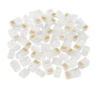 Mach Power Plug RJ45 UTP Cat6 8P8C trasparente - confezione da 100 pezzi