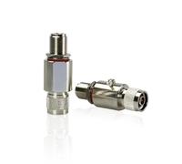 Mach Power Protezione da sovratensione per antenna 50 Ohm Tipo N, Intervallo DC-2500 MHz, Bassa perdita, Alta isolamento, Anti-Riflessione (WL-ANTNSP-046)