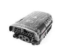 Mach Power Scatola di Distribuzione Fibra Ottica 16 Core IP65 per Reti FTTH/FTTx, con Supporto Splitter PLC 1x8 e 1x16, Installazione Parete/Palo (LE-FAT-16P)