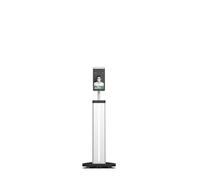 MACH POWER Supporto da Pavimento 60 cm per Dispositivi di Controllo Accessi, Base Stabile in Metallo, Altezza Ergonomica, Ideale per Ingressi e Postazioni Reception (AC-PB060-003)