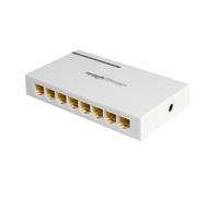 "Mach Power Switch 8 Porte Gigabit Unmanaged, Versione Desk, 10/100/1000 Mbps, Plug & Play, Design Compatto e Silenzioso per Reti Domestiche e Ufficio (SW-UG08LDP)"