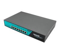 Mach Power Switch di Rete PoE 8 Porte 150W, Ideale per Telecamere IP, Access Point Wi-Fi e VoIP, IEEE 802.3af/at (NW-SP8-002)