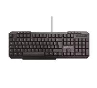 MACH POWER Tastiera Multimediale USB con Layout Full-Size, Anti-Goccia, Ergonomica e Plug & Play (IT-UMKBK-006)