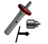 MachEl Adattatore di precisione per microtrapano con codolo in miniatura da 1/2" e mandrino JT0 (0,3-4 mm), controllo manuale dell'avanzamento per evitare rotture del trapano, con accessori per