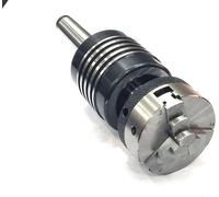 MachEl Centro rotante M12x 1 con codolo 2MT ad alta precisione con mandrino autocentrante a 3 ganasce da 50 mm, contropunta del tornio