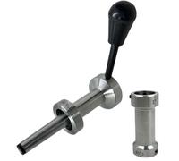 MachEl Supporto rigido imperiale per tornio di precisione per tornio filettatura, strumenti di ingegneria (MORSE TAPER 2MT)