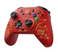 Machenike G6V2 Controller, 2 motori a bobina mobile HD, joystick TMR con coppia regolabile, 2 trigger TMR, pulsanti ABXY facilmente intercambiabili, 4 pulsanti programmabili, 1000 Hz, 1200 mAh, Rosso