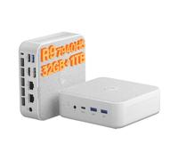 Machenike Mini PC, Ryzen 9 7940HS, 5,2 GHz, 16x2 GB DDR5, SSD da 1 TB, Radeon 780M, desktop da gaming, 4 porte USB 3.2, USB 4, DP 1.4, HDMI 2.0, doppia porta RJ45 2,5G (32GB, 1TB)