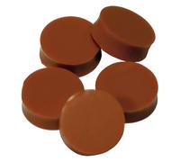 Macherey & Nagel ML-1802 silicone GC sport di iniezione Septa, N 17, alta temperatura, diametro 13 mm, spessore del setto 3 mm, 50 pezzi
