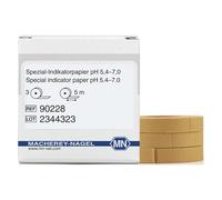Macherey & Nagel ML-6193 - Rotolo di carta per indicatore speciale, pH 5,4 - 7,0, lunghezza 5 m x larghezza 7 mm