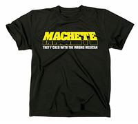Machete Culto Maglietta Planet Terror Grind House, Rodriguez/Tarantino, nero, X-Large