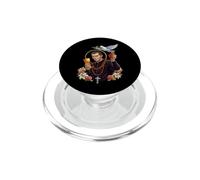 Machiavelli Coquette Rosario Cristiano Crocifisso Cuore Crocifisso PopSockets PopGrip per MagSafe