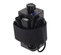 Machify Alloggiamento del pacco batteria 8.4V, 4 X 18650 Caso, Uscita Usb/Dc, Indicatore LED, Design Impermeabile Per Lampada