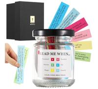 Machify Barattolo di preghiera cristiana, in vetro sigillato con 90 versi della Bibbia codificati a colori, barattolo regalo di speranza e scrittura, per emozioni, sentimenti e ispirazione quotidiana