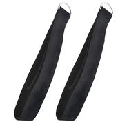 Machify Cinghie per pilates in cotone con doppi passanti, 2 pezzi per caviglia/polso, accessori per pilates e riformatori, cinghie flessibili per palestra domestica