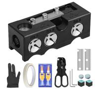 Machify Kit per la cura della punta della stecca da biliardo: strumento 11 in 1 con componenti per modellare, levigare e rifilare, oltre agli accessori